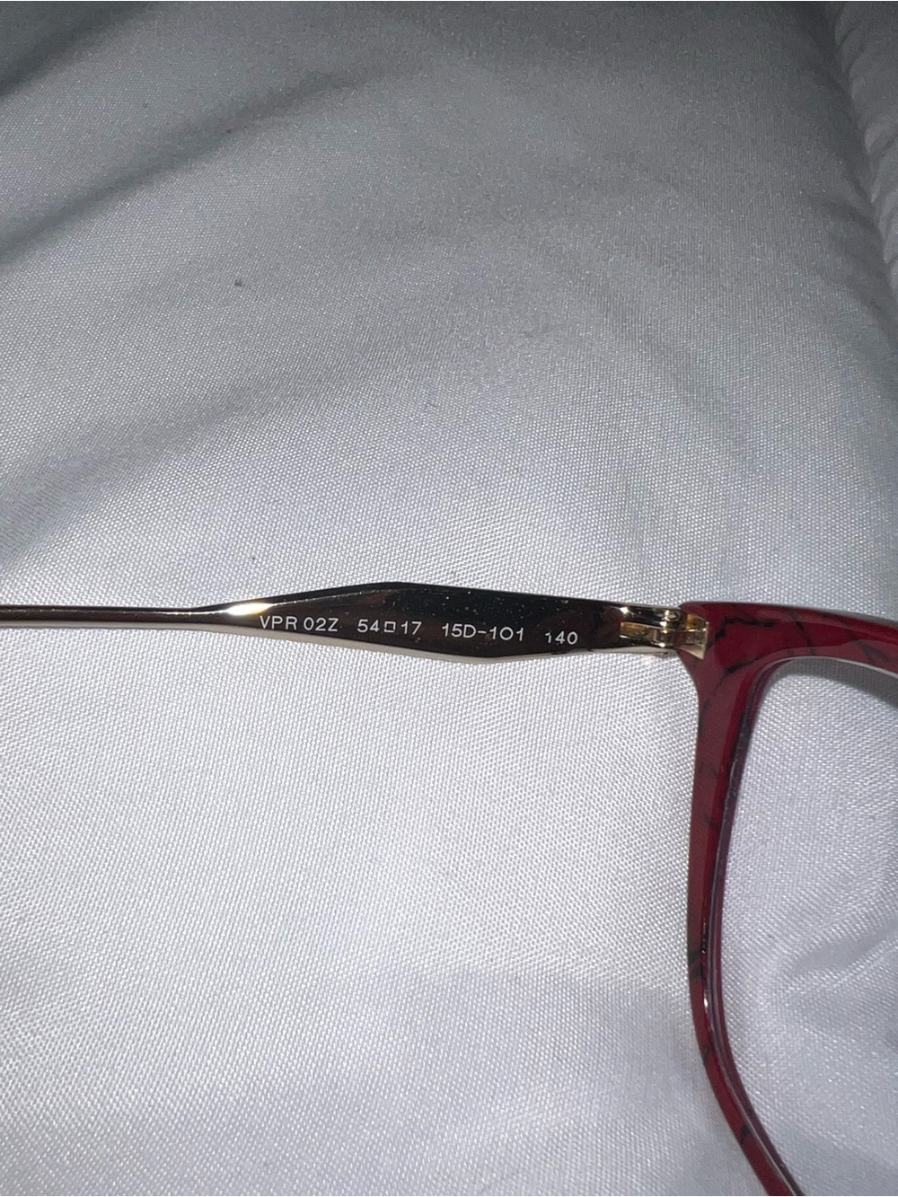 Prada Burgundy Cat-Eye Glasses - Picture 5 of 7
